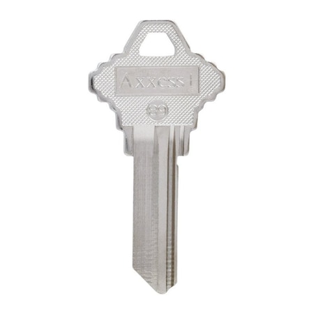 Hillman HILLMAN Traditional Key House/Office Key Blank 89 SC8 Single For Schlage Locks, PK4 89507